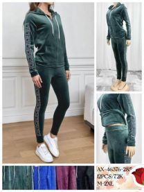 Komplety welurowe (M-2XL/12kompletów)