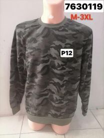 Bluzy bez kaptura męskie (M-3XL/12szt)