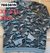 Bluzy bez kaptura męskie (XL-6XL/12szt)