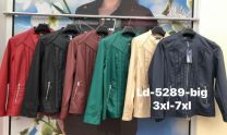 Kurtka ekoskóry damskie (3-7XL/5szt)