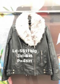 Kurtka ekoskóry damskie (3-6XL/4szt)