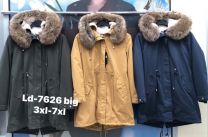 Kurtka damskie (3XL-7XL/5szt)