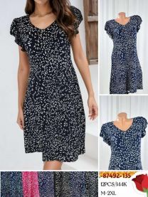 Sukienki damskie (M-2XL/12szt)