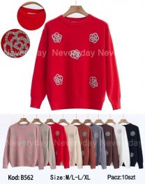 Swetry damskie (M-XL/10szt)