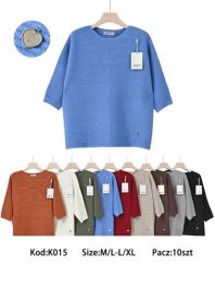 Swetry damskie (M-XL/10szt)