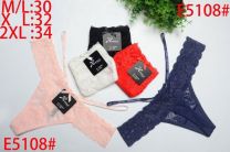 Stringi damskie (M-2XL/24szt)