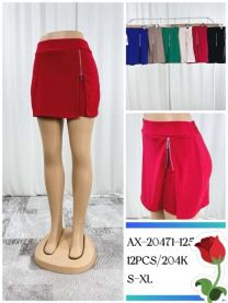 Spódnica z Szorty damskie (S-XL/12szt)