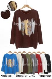 Swetry damskie (S-XL/10szt)