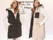 Kamizelka damskie (4-9XL/6szt)