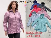 kurtka damskie (4XL-8XL/5szt)