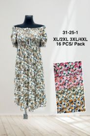 Sukienki damskie (XL-4XL/16szt)