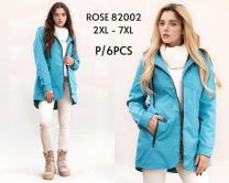 Kurtki damskie (2-7XL/6szt)