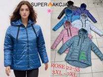 kurtka damskie (3XL-7XL/5szt)