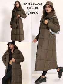 Kurtki damskie (4-9XL/6szt)