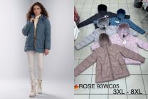 kurtka damskie (3XL-8XL/6szt)