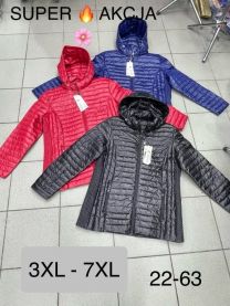 kurtka damskie (3XL-7XL/5szt)
