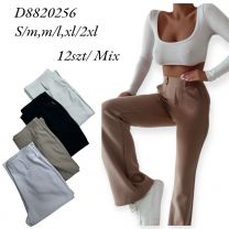 Spodnie elastyczny (S-2XL/12szt)