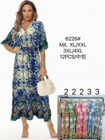 Sukienki damskie (M-4XL/12 szt)