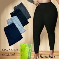 Spodnie legginsy damskie (6-9XL/12szt)