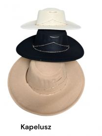Kapelusz damskie (uniwersalny/12szt)