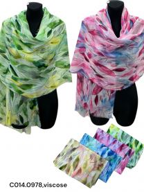 Szaliki damskie (uniwersalny/12szt)