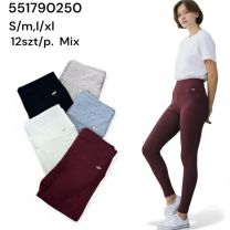 Spodnie Legginsy damskie (S-XL/12 szt)