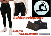 Spodnie Legginsy damskie (S-XL/12 szt)