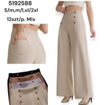 Spodnie elastyczny (S-2XL/12szt)