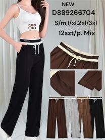 Spodnie damskie (S-3XL/12szt)