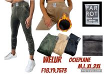 Spodnie welurowy (M-2XL/12szt)