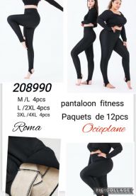 PLUS_Spodnie legginsy damskie (M-4XL/12szt)
