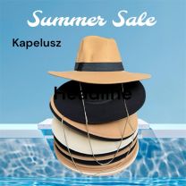 Kapelusz damskie (uniwersalny/12szt)