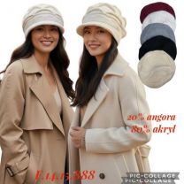 Beret damskie (uniwersalny/12szt)