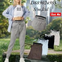 Spodnie dresowy damskie (S-XL/12szt)