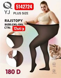 Rajstopy damskie (2-5XL/12szt)