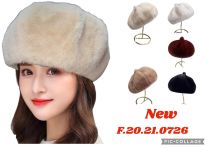 Beret damskie (uniwersalny/12szt)
