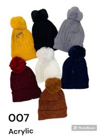 Czapki damskie (uniwersalny/12szt)