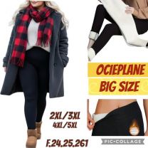 PLUS_Spodnie legginsy damskie (2-5XL/12szt)