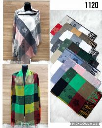 Szaliki damskie (uniwersalny/12szt)