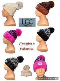 Czapki damskie (uniwersalny/12szt)