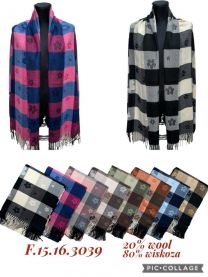 Szaliki damskie (uniwersalny/12szt)