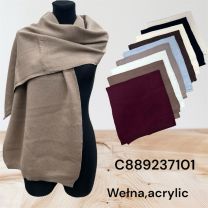 Szaliki damskie (uniwersalny/12szt)