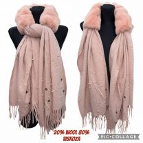 Szaliki damskie (uniwersalny/12szt)