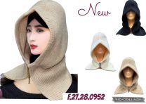 Czapki damskie (uniwersalny/12szt)