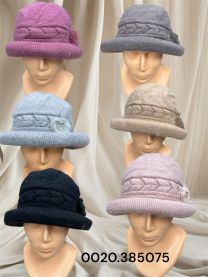 Czapki damskie (uniwersalny/12szt)