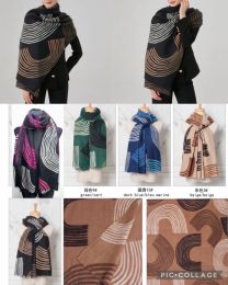 Szaliki damskie (uniwersalny/12szt)