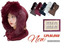 Czapki damskie (uniwersalny/12szt)