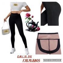 Spodnie legginsy damskie (S-2XL/12szt)