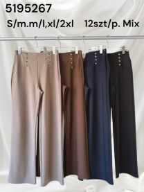 Spodnie elastyczny (S-2XL/12szt)