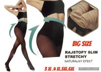 Rajstopy damskie (3-6XL/10szt)